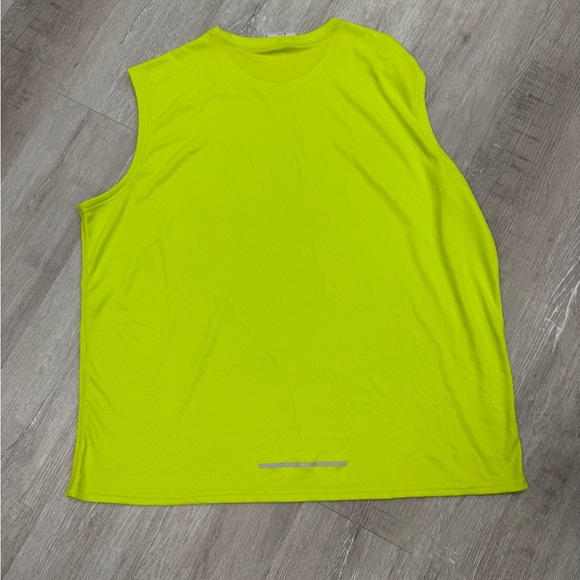 MTA Men’s Neon Yellow Tank Top - Size XXXL - Picture 2 of 3